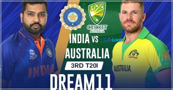 भारत-ऑस्ट्रेलिया के तीसरे और निर्णायक मैच की ये है बेस्ट DREAM 11 टीम, जानिए और जीतिए करोड़ों