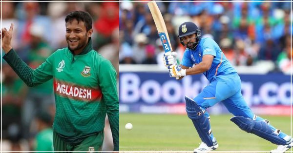 IND vs BAN: रोहित-धवन और विराट समेत इस खिलाड़ी ने खो दी विकेट, साकिब ने एक ओवर में कर दिया कमाल, 100 रनों के अंदर ही 4 खिलाड़ी लौटे पवेलियन- देखें LIVE