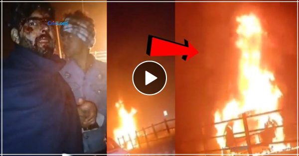 Rishabh accident video: ऋषभ पंत के साथ हुई भयानक घटना का वीडियो आया सामने, पंत को खून से लतपथ देख दहल जायेंगे आप, कार जलकर हुई राख- देखें VIDEO