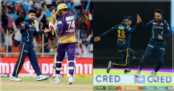 IPL 2023: रशीद खान ने रच दिया इतिहास, 2023 आईपीएल में बने पहले हैट-ट्रिक लेने वाले गेंदबाज, लेकिन फिर भी नहीं हुआ कुछ- देखें हैट-ट्रिक वीडियो